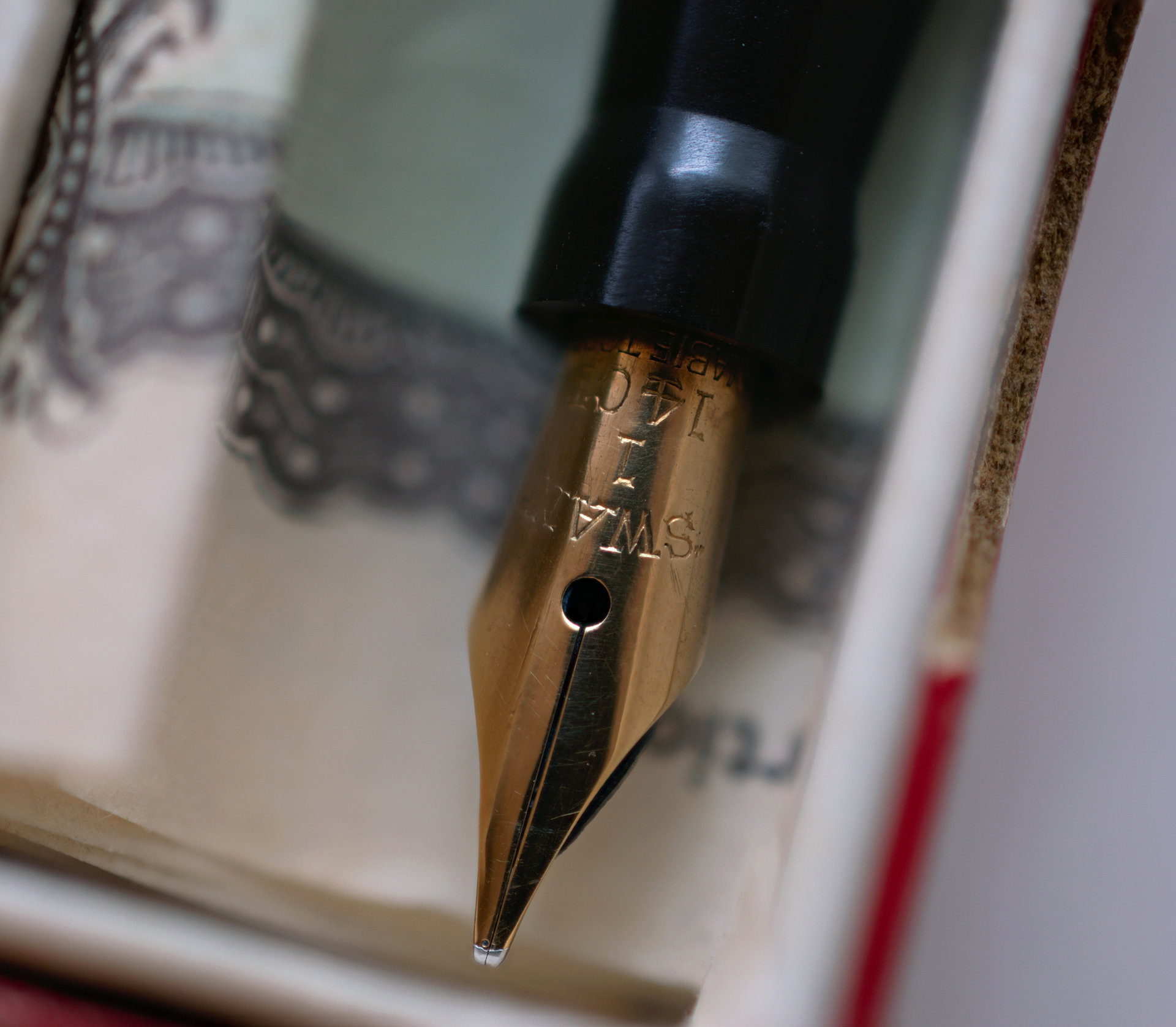 nib close-up